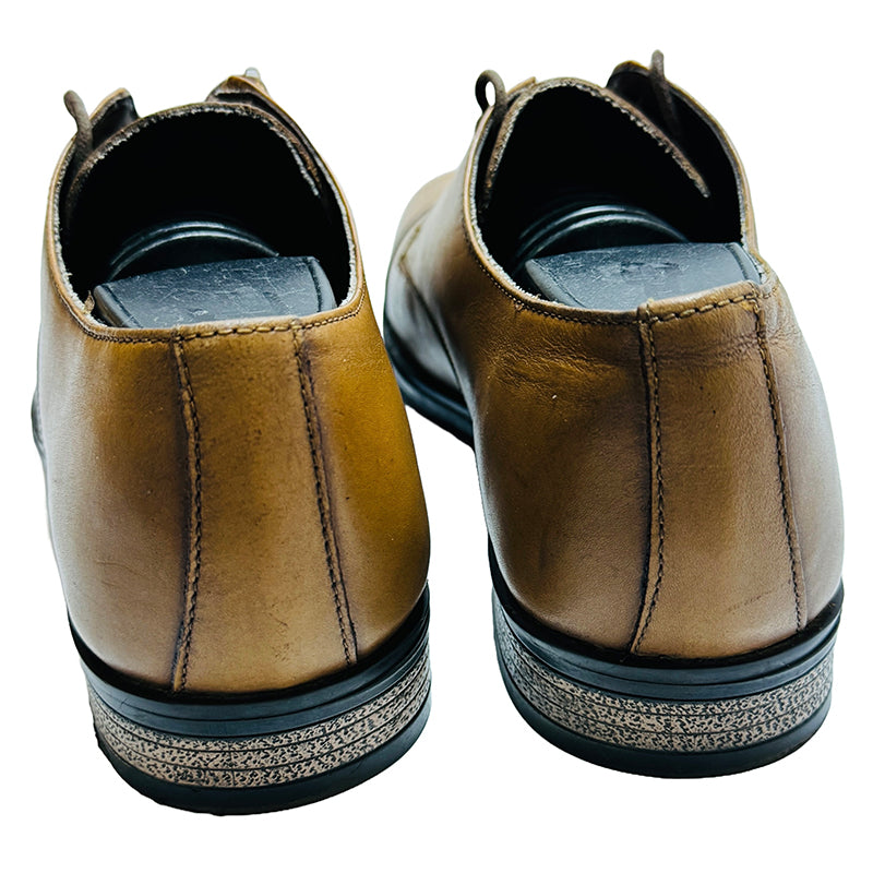 Jack & Jones Camel Brown Oxford Shoes (Size 43) - 20221-1FREKRK