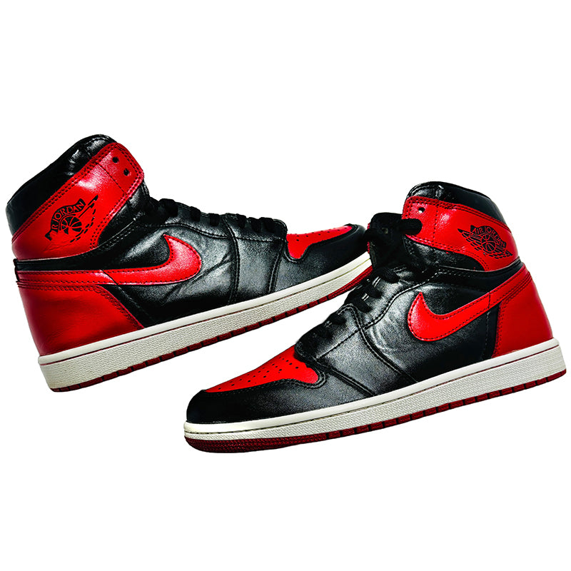 Nike Jordan 1 Retro OG High Bred Banned 2016 Shoes - 555088-001