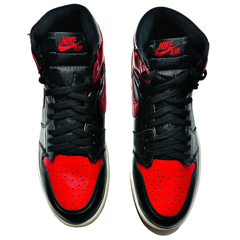 Nike Jordan 1 Retro OG High Bred Banned 2016 Shoes - 555088-001