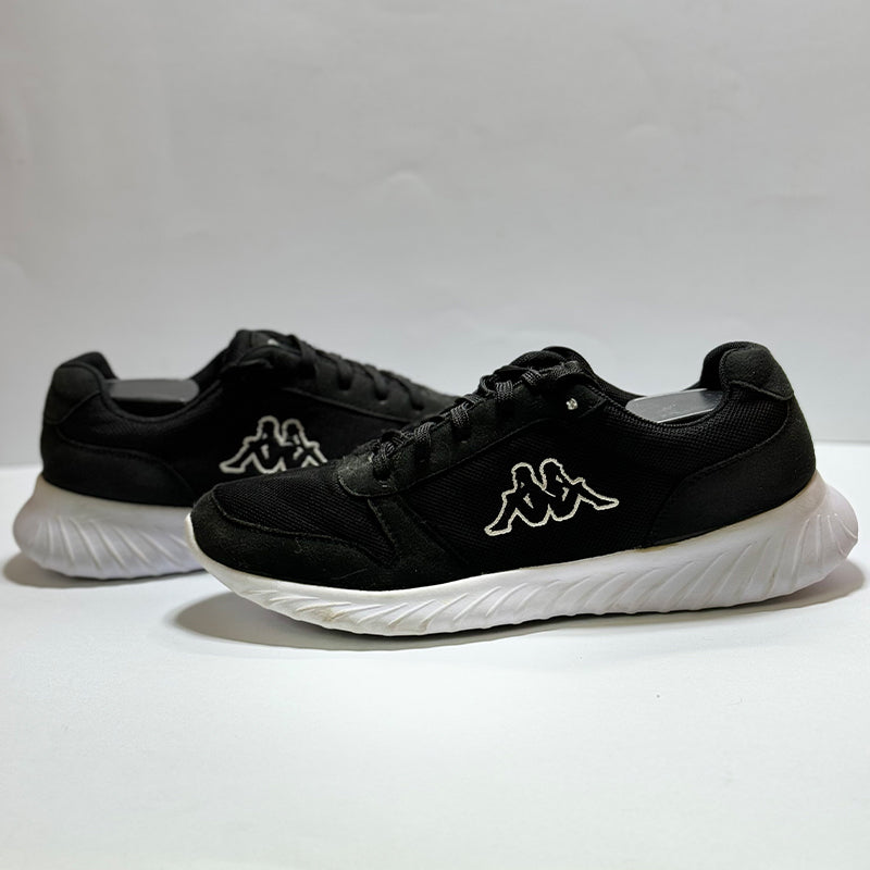 Kappa Men's Black White Running Shoes