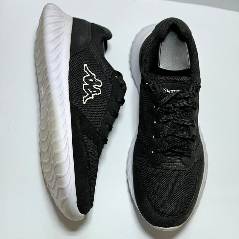 Kappa Men's Black White Running Shoes