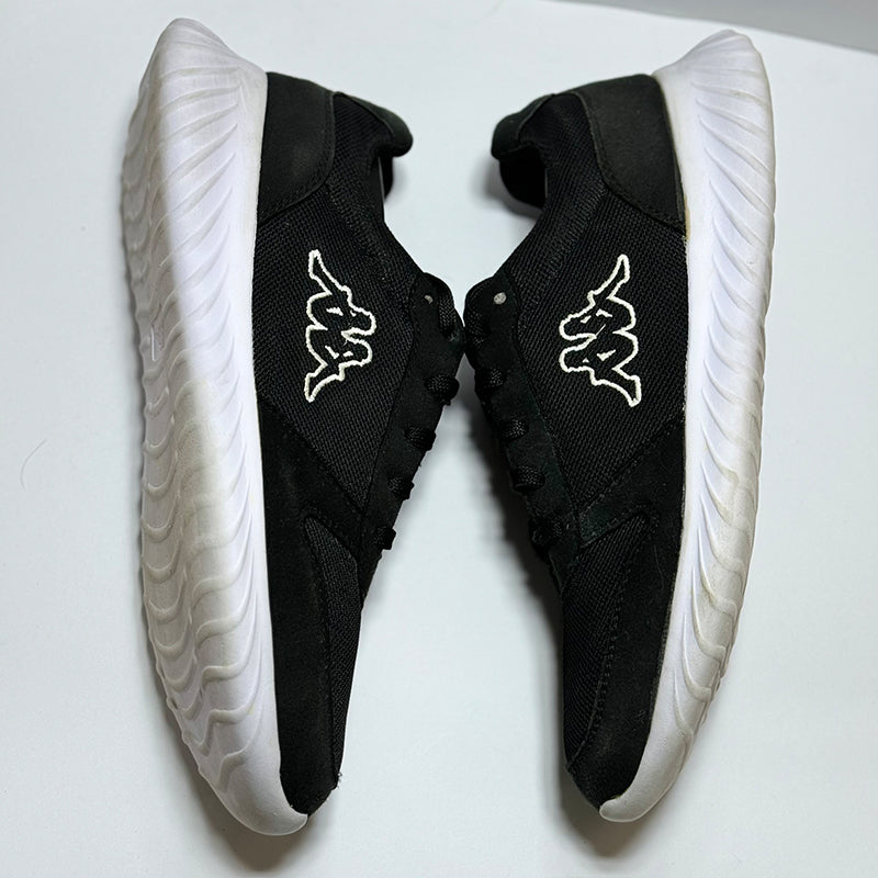 Kappa Men's Black White Running Shoes