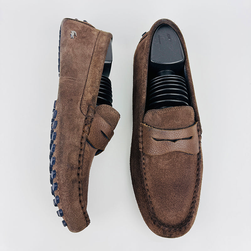 Lacoste Men's Concours 18 Brown Loafer Shoes (Size 41) - 7-30SRM0002078