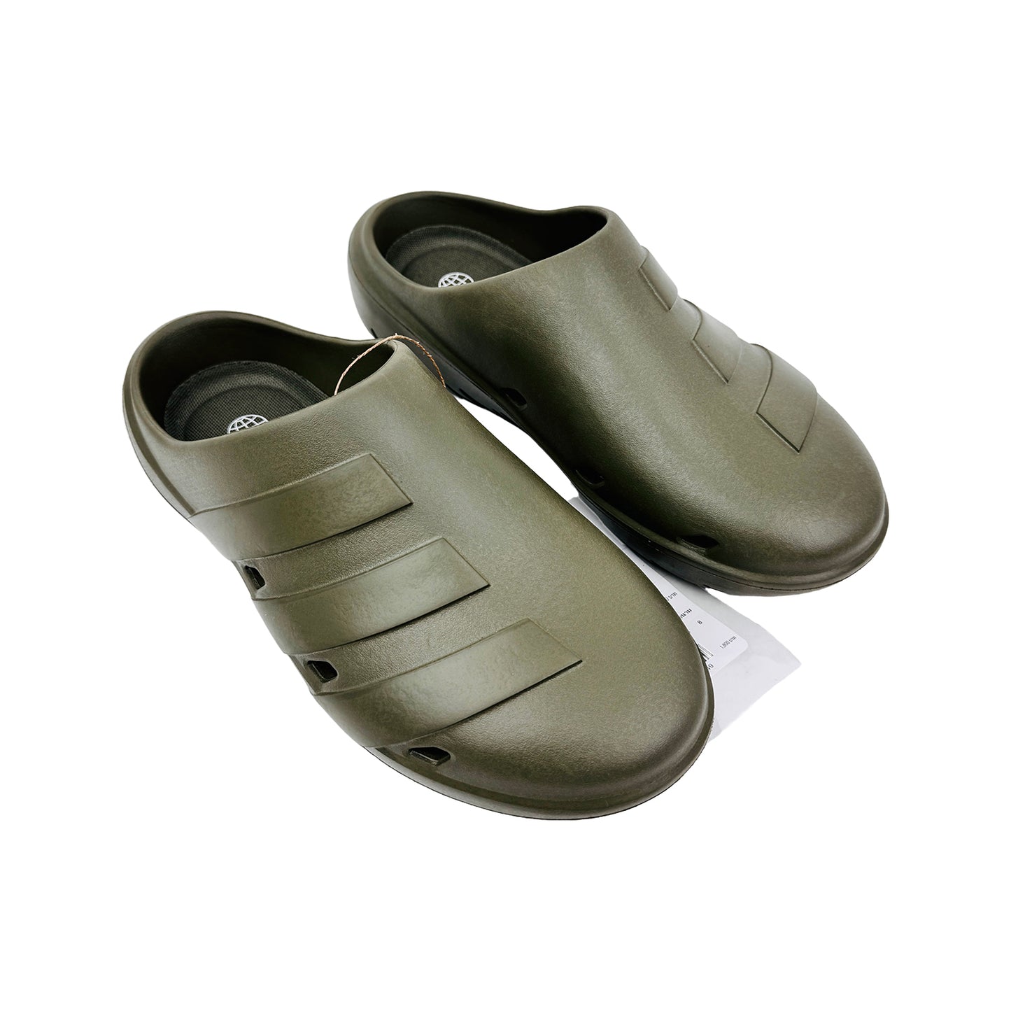 Left Angle Image of Adidas Men's Adicane Clog Slides HQ9917