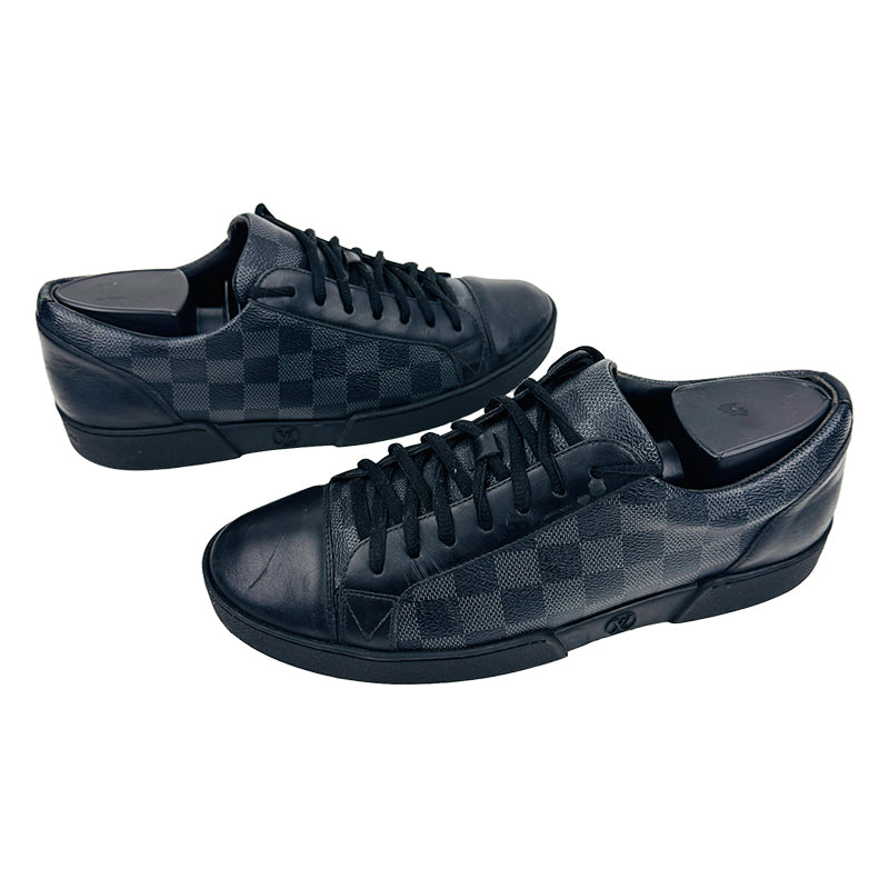 Louis Vuitton Men’s Match Up Black Daimer Shoes (Size 41/42)