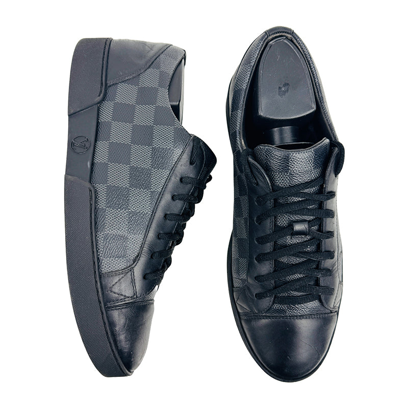 Louis Vuitton Men’s Match Up Black Daimer Shoes (Size 41/42)