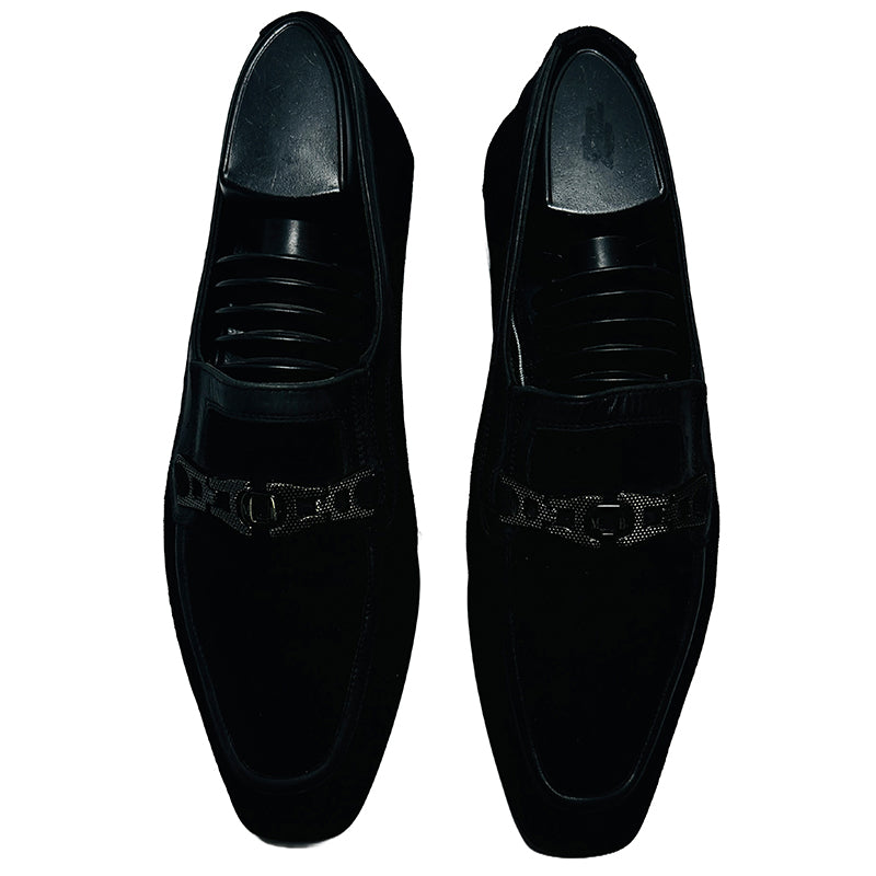 Mario Bruni Men's Black Dress Shoes (Size 42/42.5) | Made in Italy