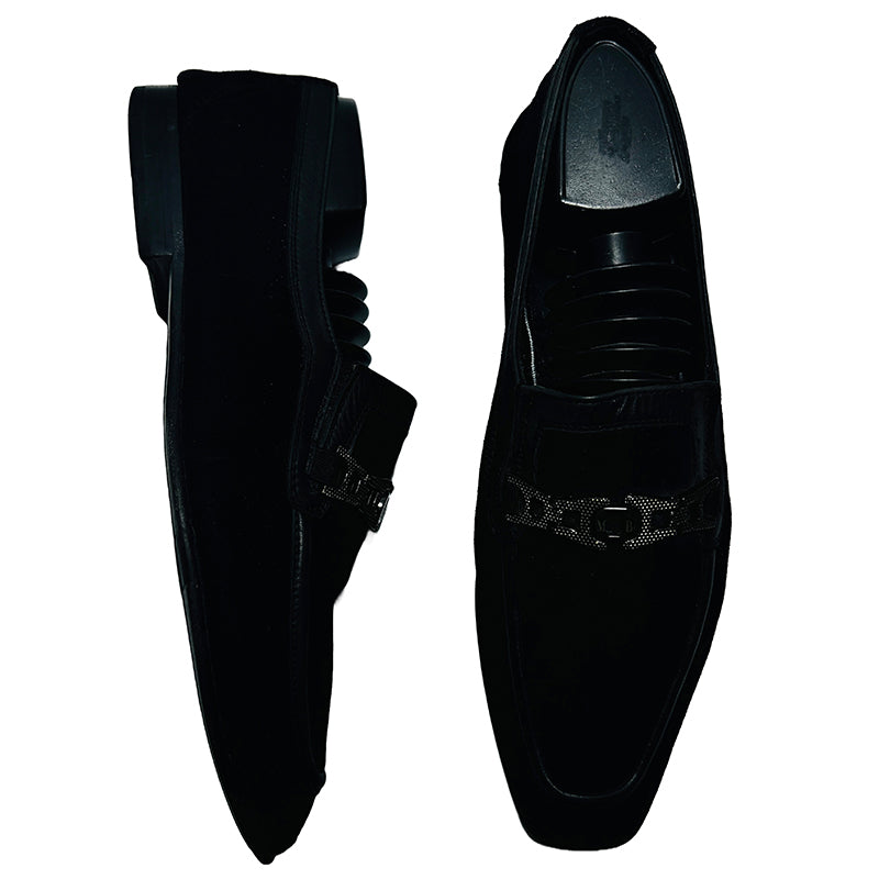 Mario Bruni Men's Black Dress Shoes (Size 42/42.5) | Made in Italy