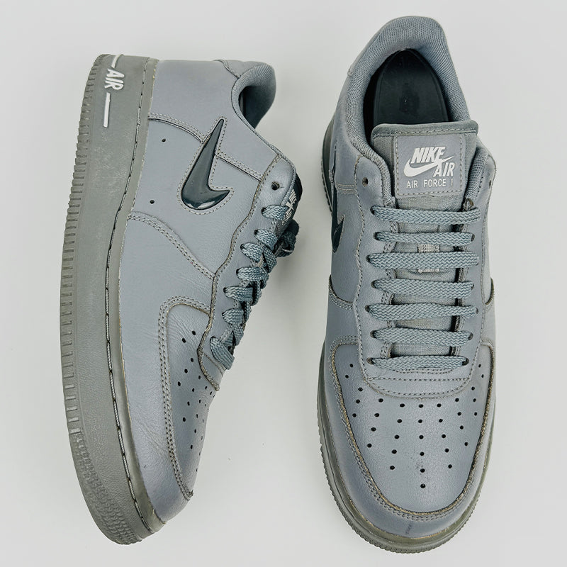 Nike Air Force 1 Low Jewel Wolf Gray Shoes - CT3438