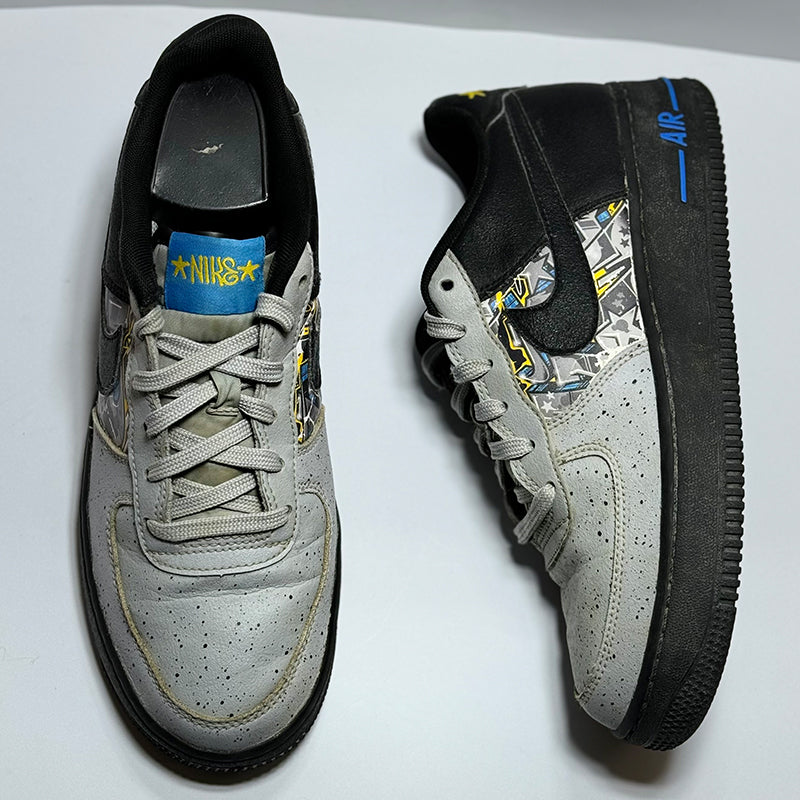 Nike Air Force 1 Low LV8 KSA Graffiti Graphics Shoes - CQ4217-001