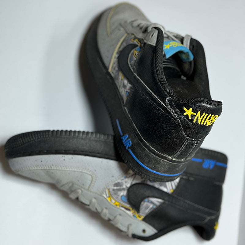 Nike Air Force 1 Low LV8 KSA Graffiti Graphics Shoes - CQ4217-001