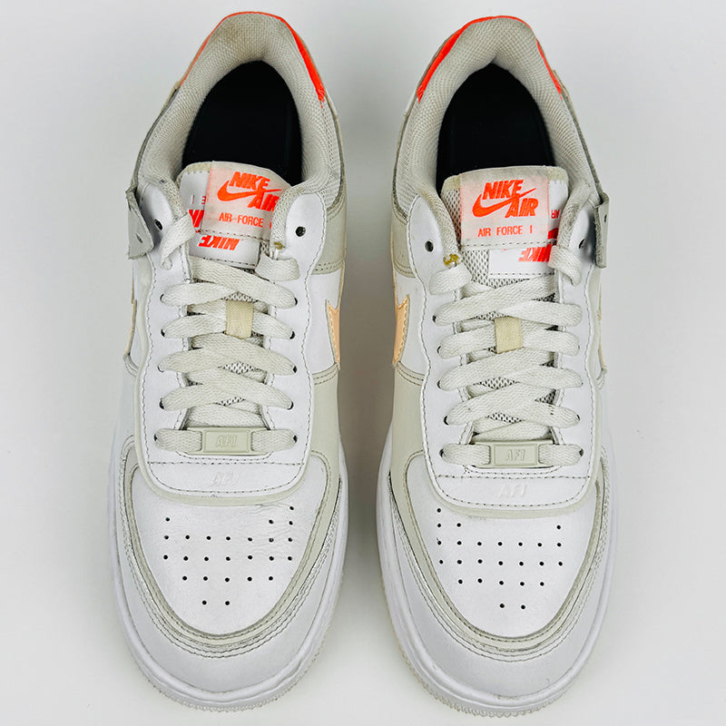 Nike Air Force 1 Low (Shadow White Orange) Shoes - DH3896-001