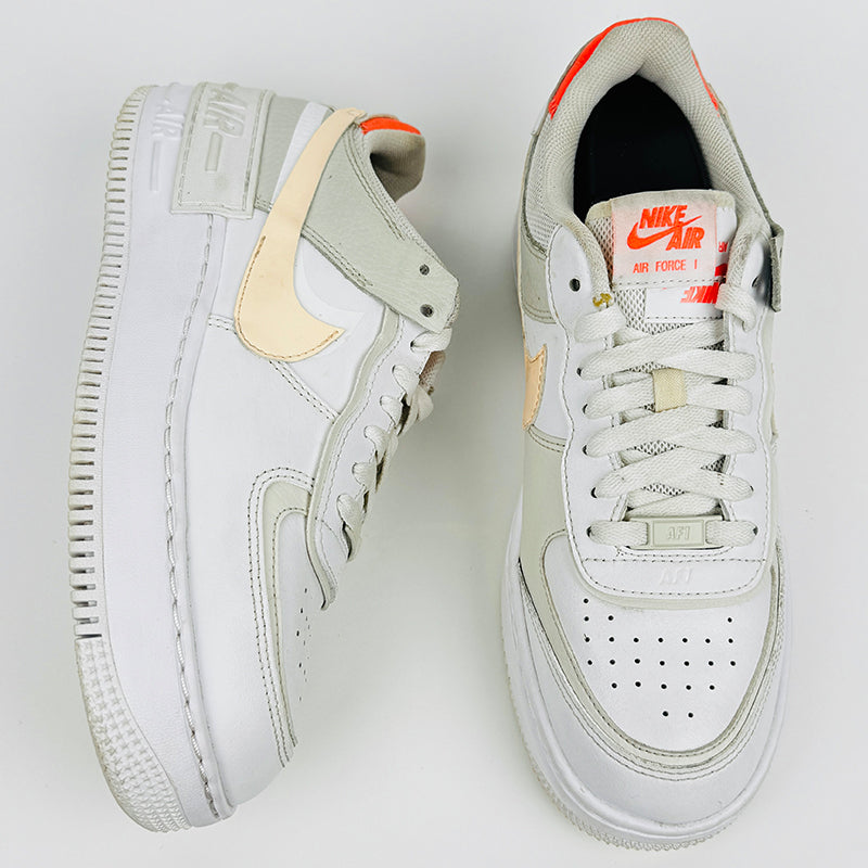 Nike Air Force 1 Low (Shadow White Orange) Shoes - DH3896-001