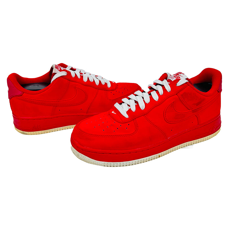 Nike Air Force 1 Red Shoes - 820266-603