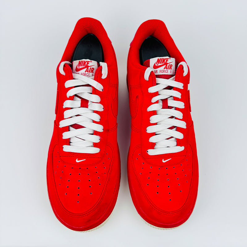 Nike Air Force 1 Red Shoes - 820266-603