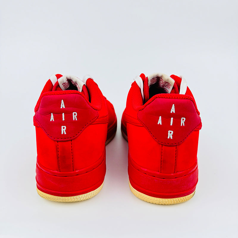 Nike Air Force 1 Red Shoes - 820266-603