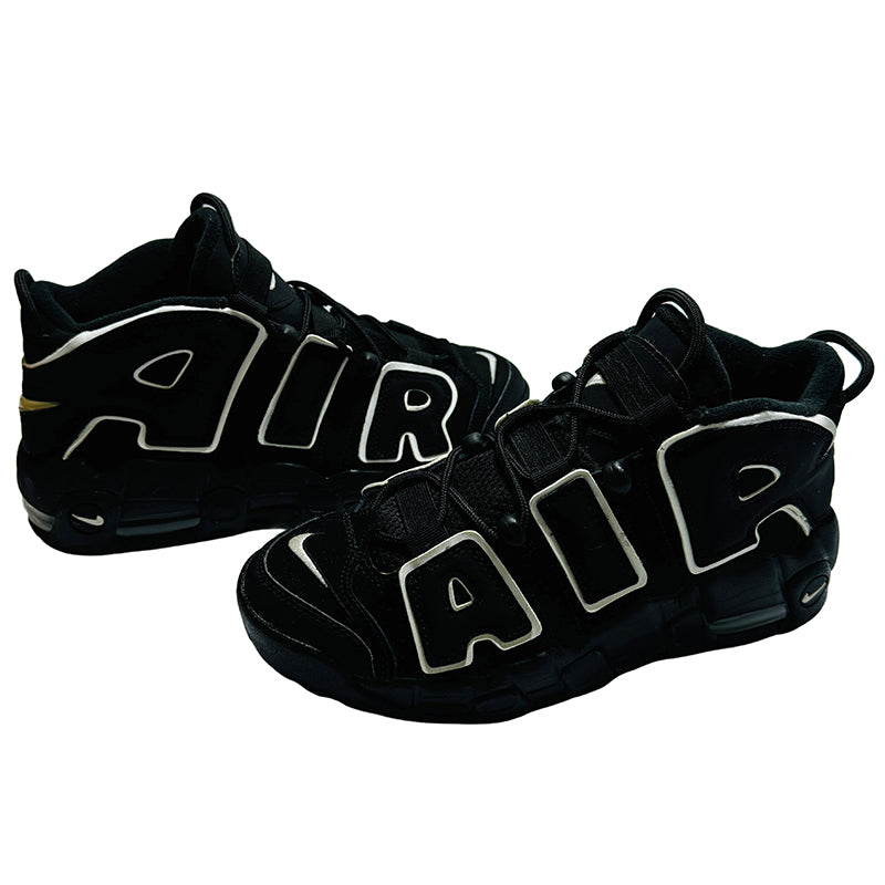 Nike Air More UPTEMPO (GS) Black Shoes - 415082-002