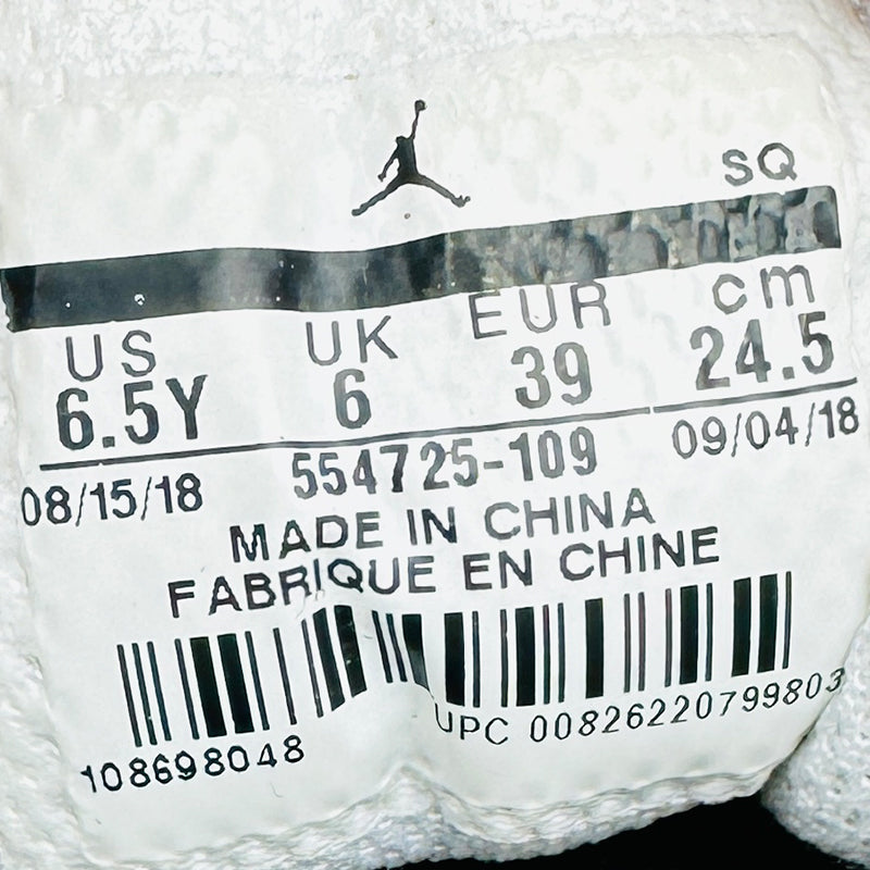 Nike Jordan 1 Retro Mid White Pure Platinum (2018) Shoes - 554725-109