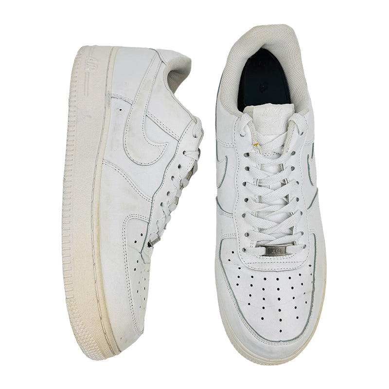 Nike Men’s Air Force 1 Low 07 White Shoes (Size 44) - 315122-111