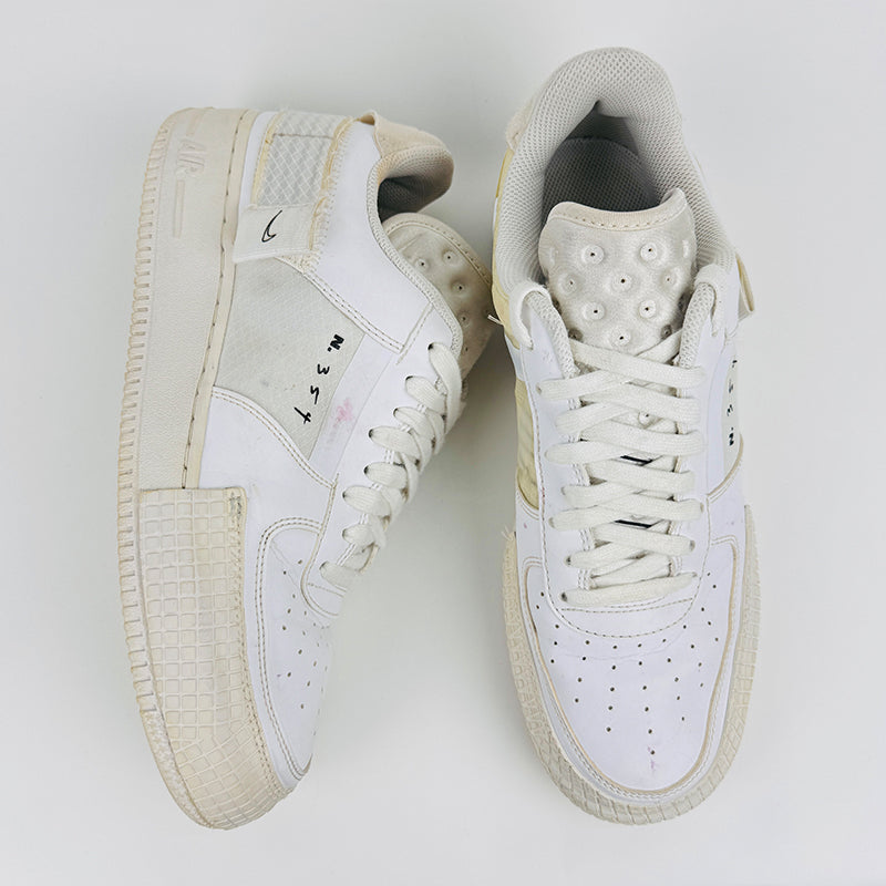 Nike Men's Air Force 1 White Shoes - CQ2344-101