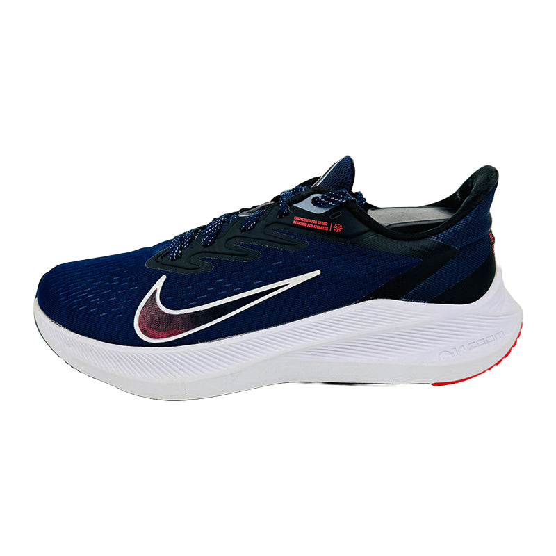 Nike Men's Air Zoom Winflo Navy Blue Shoes (Size 40) CJ0291