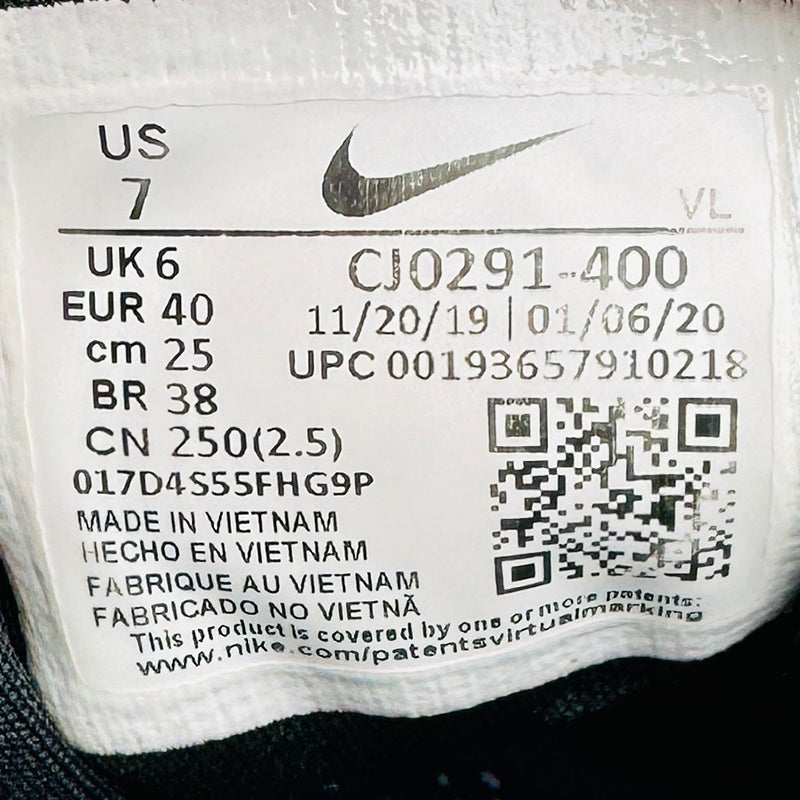 Nike Men’s Air Zoom Winflo 7 Navy Blue Shoes (Size 40) - CJ0291-400