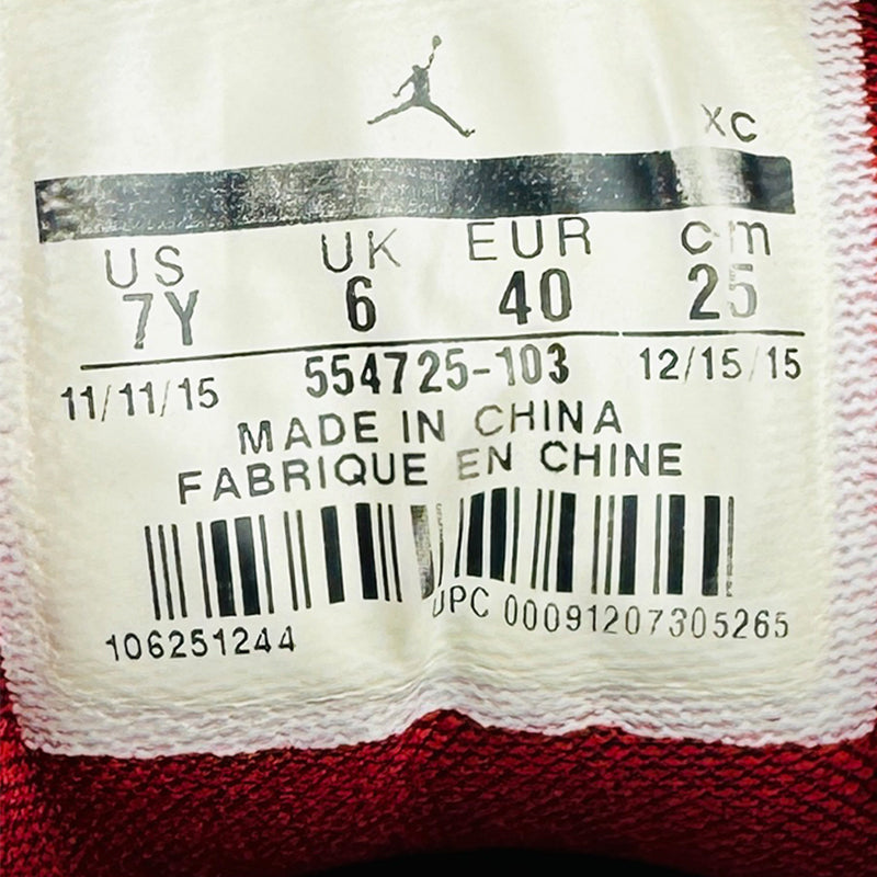 Nike Men’s Jordan 1 Mid White Shoes (Size 40) - 554725-103