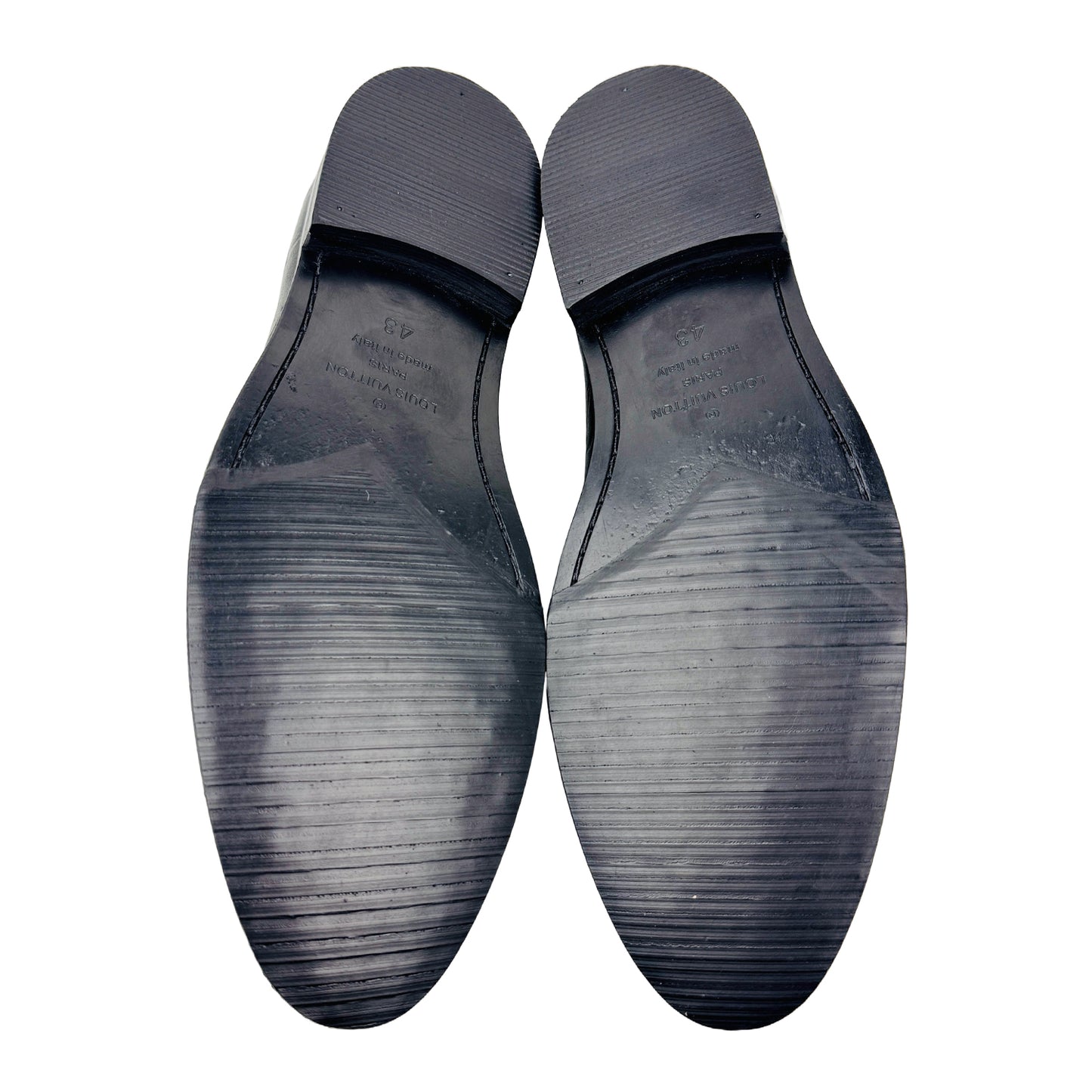 Out Sole image of Louis Vuitton Men's Black Major Loafers