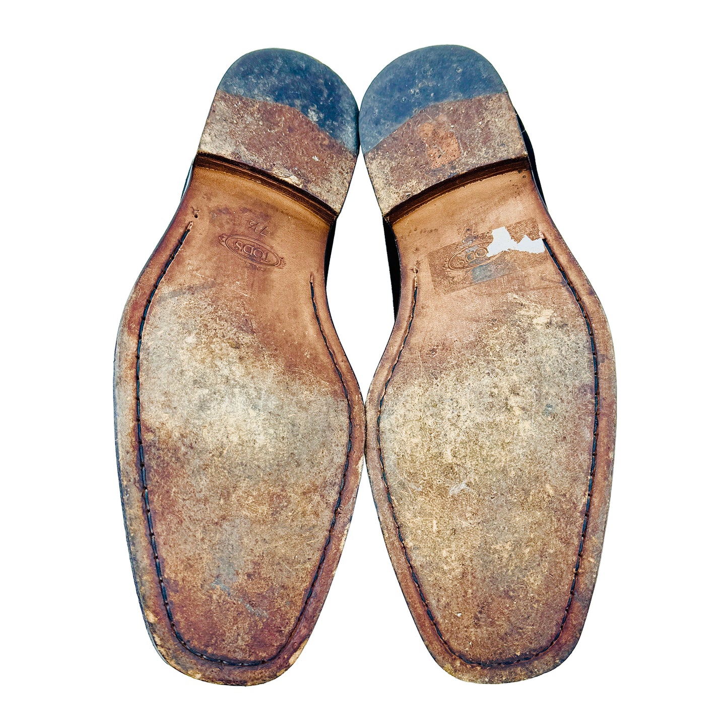 Out Sole image of Tod's Men's Brown Suede Loafers