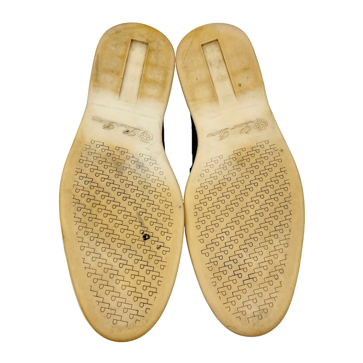 Outsole Image of Loro Piana Summer Charms Walk Blue Loafers (Size 42)
