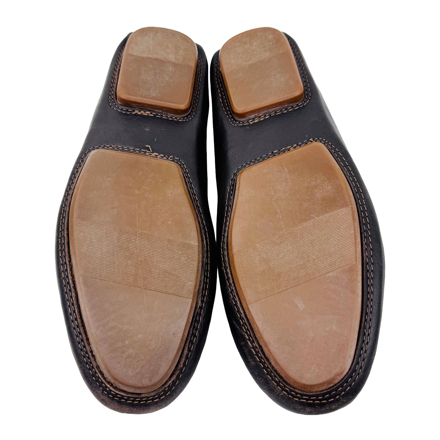 Outsole image 2 of Andrea Morelli Men's Brown Leather Loafers