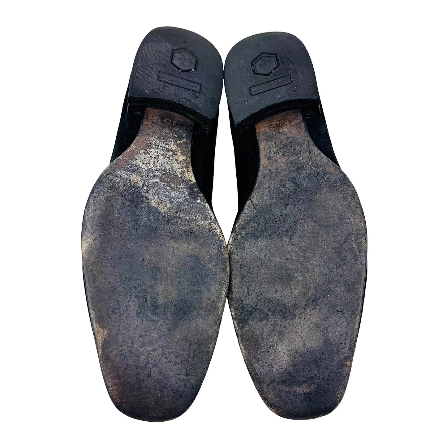 Outsole image of Bally Men's Black Schon Loafers