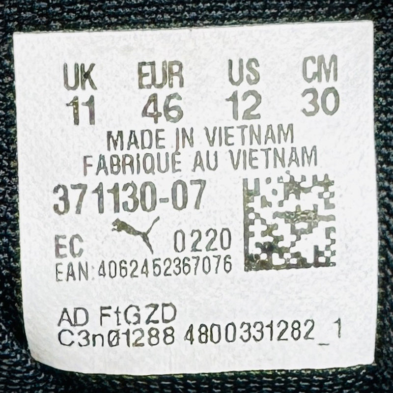 Puma Men's Anzarun FS Black White Shoes (Size 46) - 371130-07