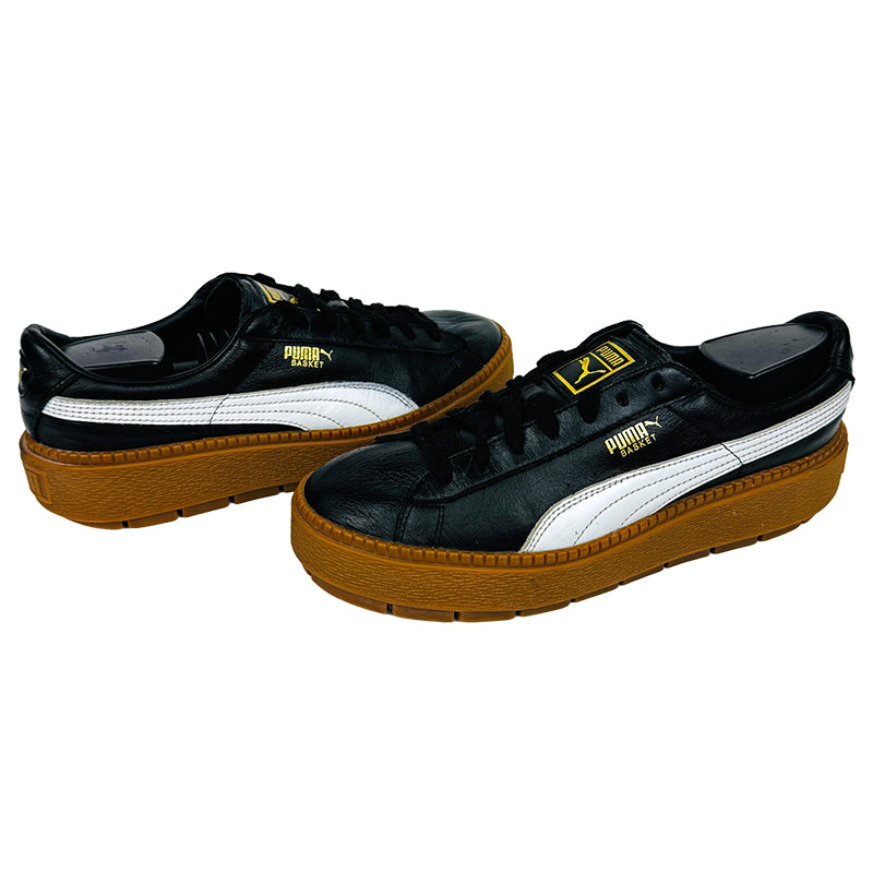 Puma Platform Trace Basket Shoes - 36610901
