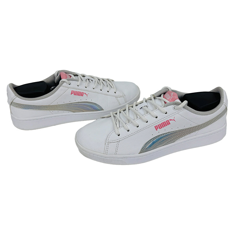 Puma Women's Vikky V2 Rainbow White Shoes - 381839-01