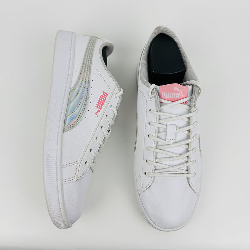 Puma Women's Vikky V2 Rainbow White Shoes - 381839-01