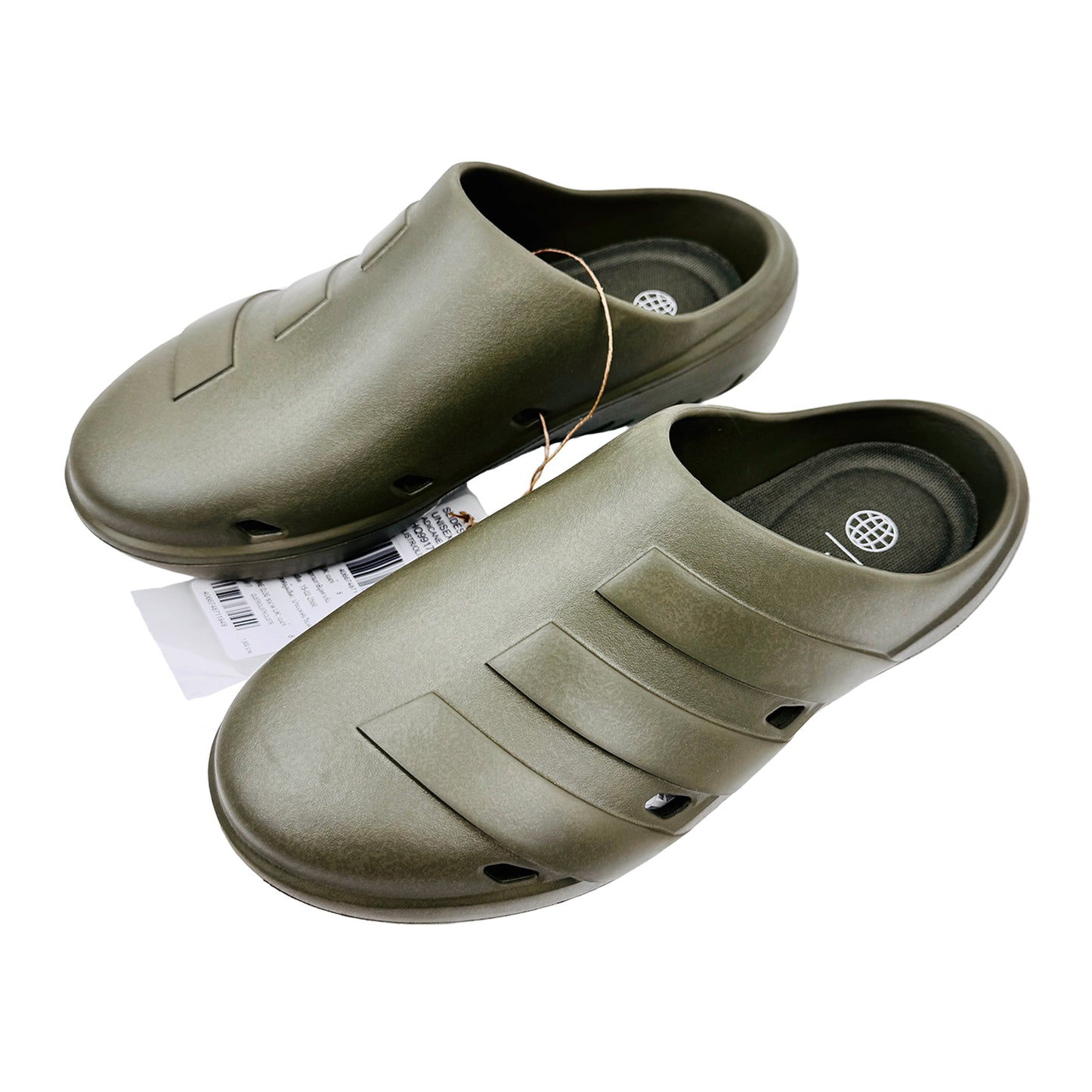 Right Angle Image of Adidas Men's Adicane Clog Slides HQ9917