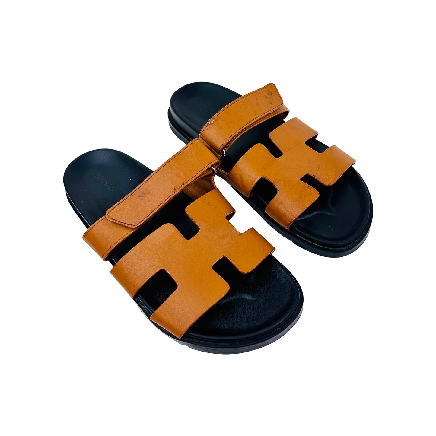 Right Angle image of Hermes Men's Chypre Slippers