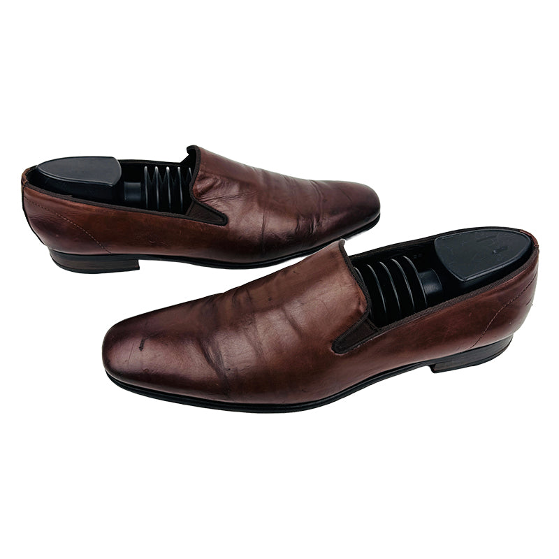 Russell & Bromley Men's London Brown Dress Shoes (Size 43)