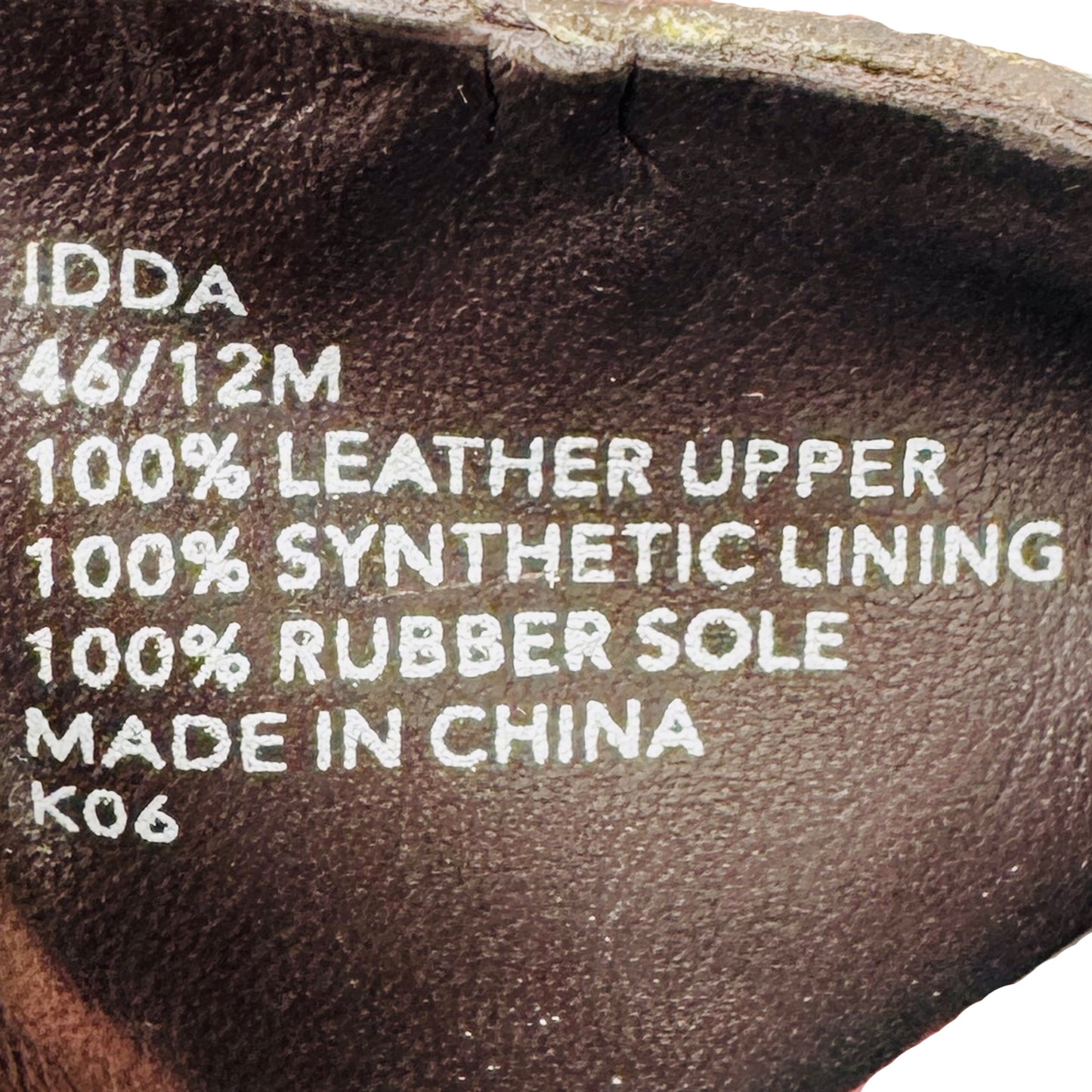 Size and detail printing Image of Dune London Men's Idda Brown Utilitarian Strap Sandals (Size 46)