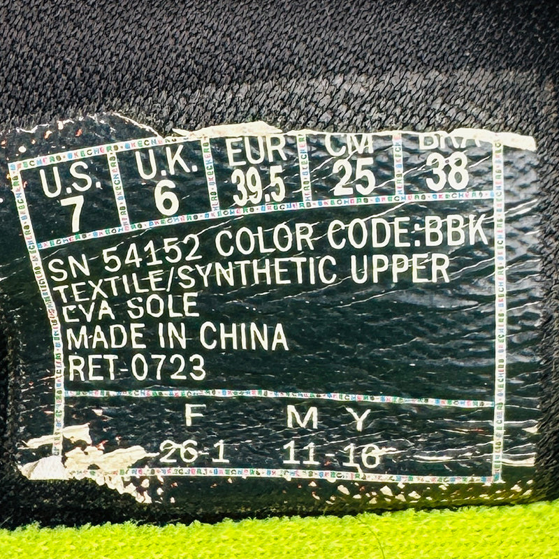 Skechers Go Walk 4 Incredible Black Shoes (Size 39.5) - 54152 BBK