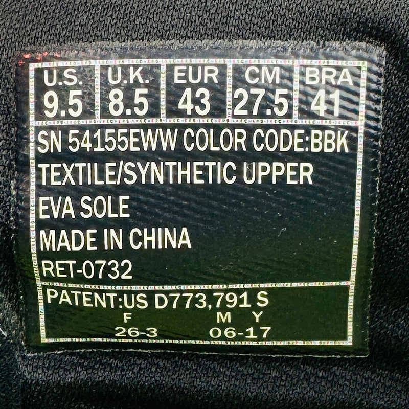 Skechers Men’s Go Walk 4 Black Shoes (Size 43) - 54155 BBK