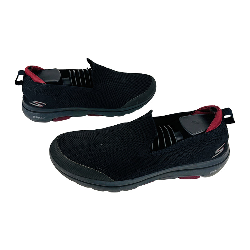 Skechers Men’s Go Walk 5 Slip On Black Shoes (Size 44.5) - 55500 BBK