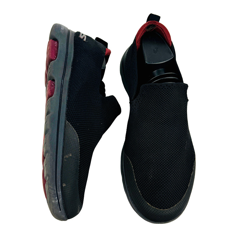 Skechers Men’s Go Walk 5 Slip On Black Shoes (Size 44.5) - 55500 BBK