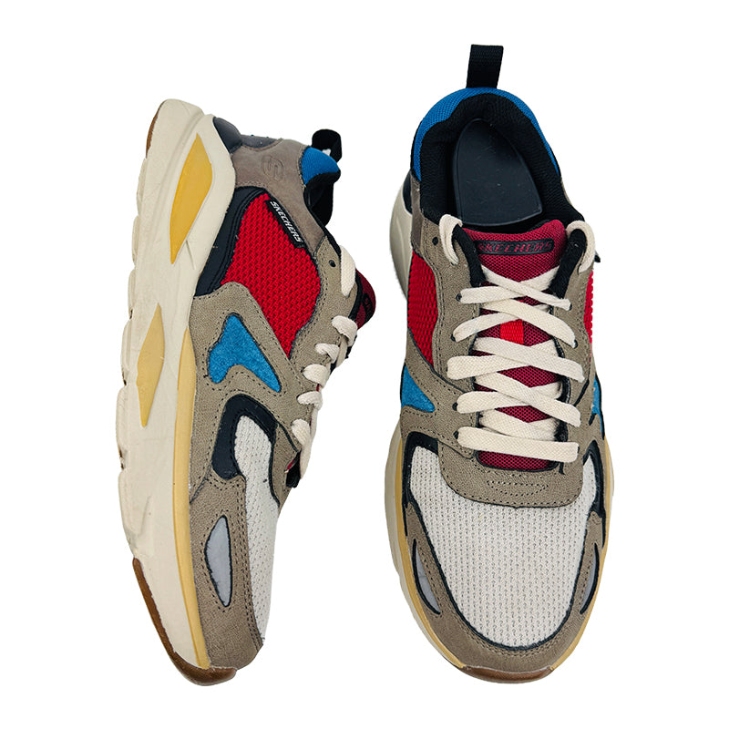 Skechers Men’s Verrado Brogen Multicolor Shoes (Size 42) - 66020 BRBK
