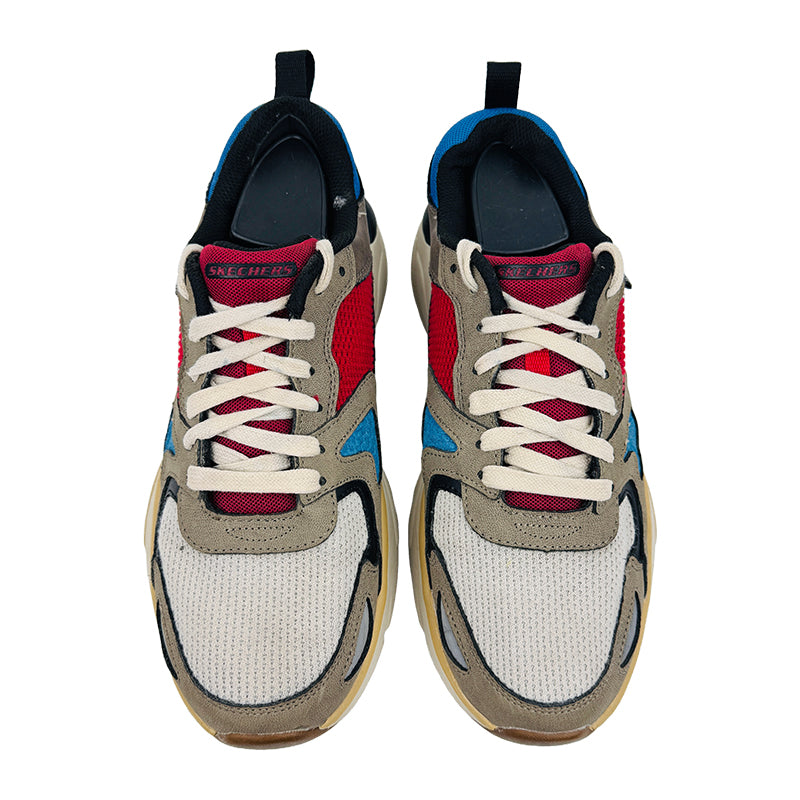 Skechers Men’s Verrado Brogen Multicolor Shoes (Size 42) - 66020 BRBK
