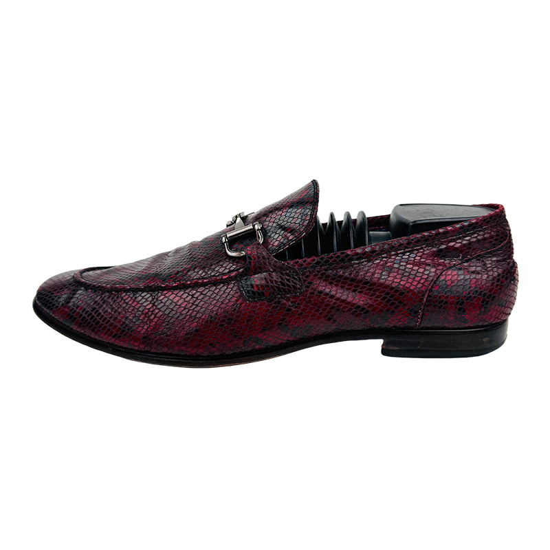 Steve Madden Men's Red Leather Dress Shoes (Size 44)