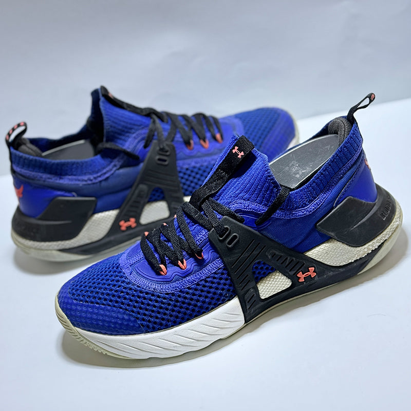 Under Armour Project Rock Blue Shoes - 3023697-402