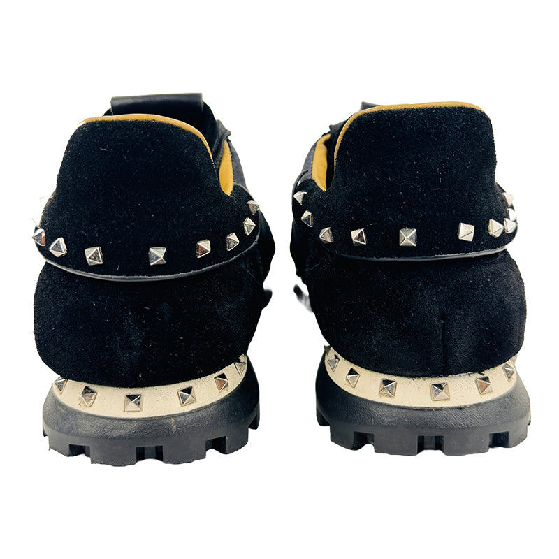 Valentino Men’s Gravani RockStud Black Shoes (Size 42) - TL952YD