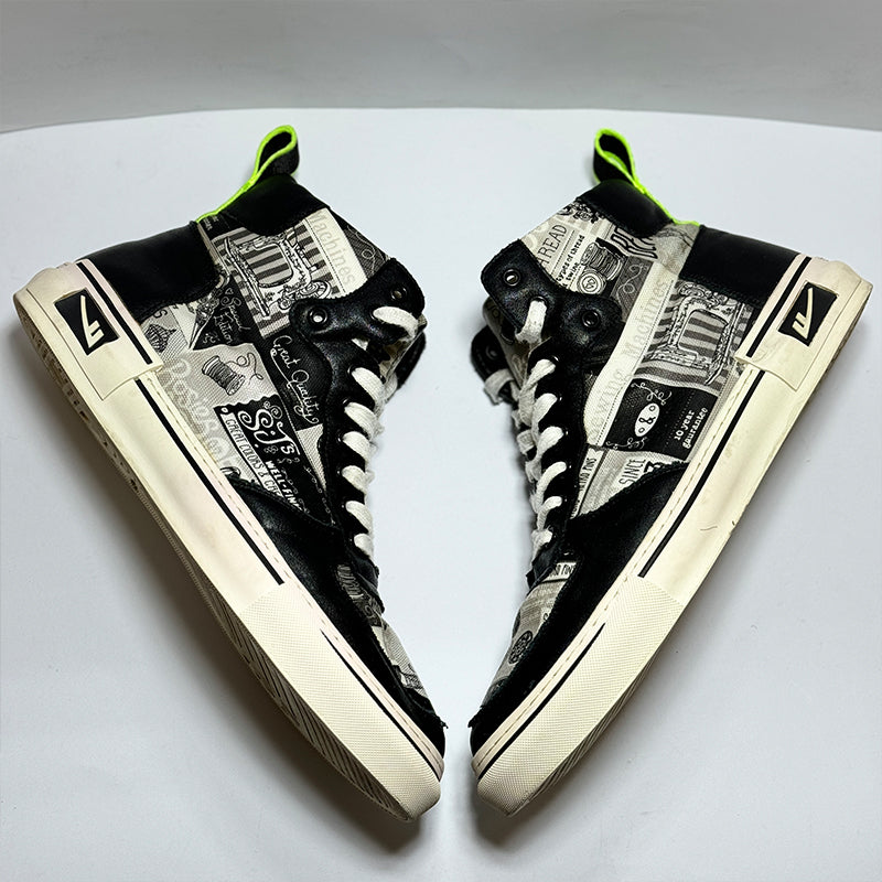 Warrior High Ankle Leather Sneaker Shoes